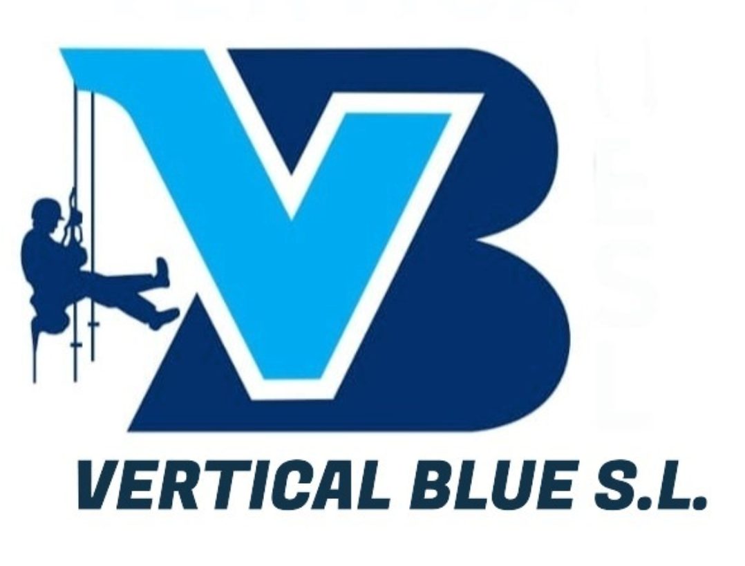 Vertical blue